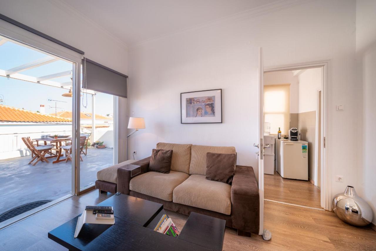 The Roof - Flat Sea View In Aegina Town Appartement Buitenkant foto